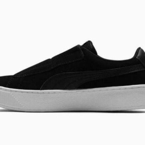 Puma Vikky Platform V Women's Black Shoes Size 5.5, Eu 35.5. Brand New With Box. - Picture 2 of 5